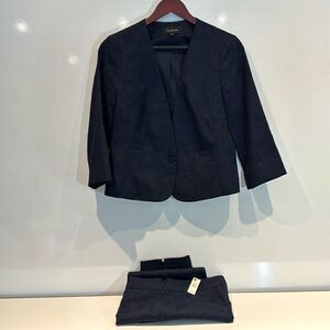 NWT Talbots Navy Suit Set- SZ 8- Fully Lined